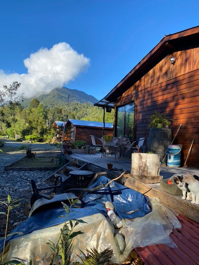Cabanas & Tinajas Entre Volcanes Hornopiren Dış mekan fotoğraf